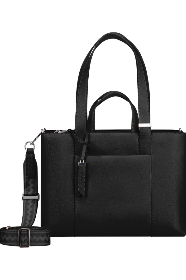 Samsonite Brightbeyond Org. Tote 14.1' 3 Comp  Black